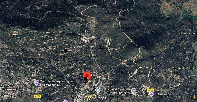 Google maps with 2 candidates