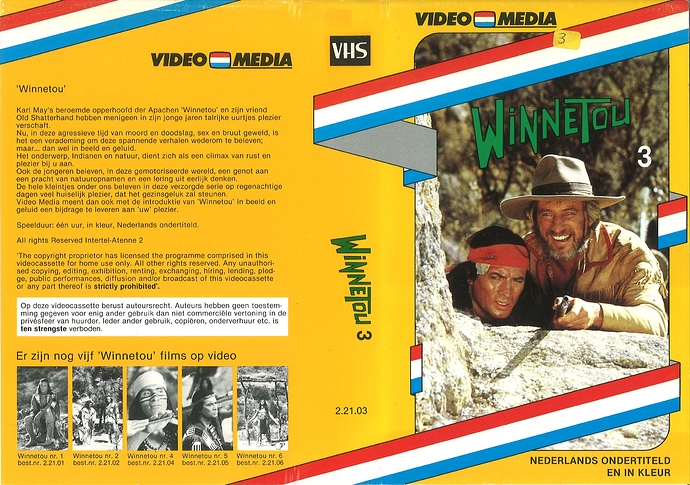 WINNETOU 3 (DUTCH)(2)