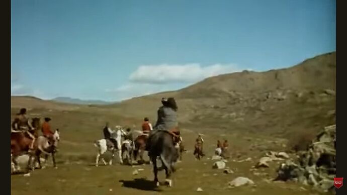 Colmenar Viejo tidigt i filmen