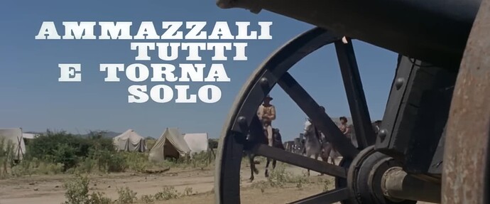 Kill Them All and Come Back Alone