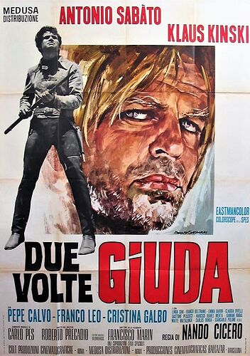 Twice a Judas / Due volte Giuda (Nando Cicero, 1968) - Spaghetti ...