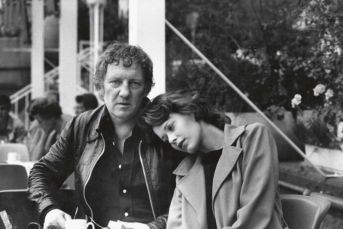 Hugo Claus en Sylvia Kristel_