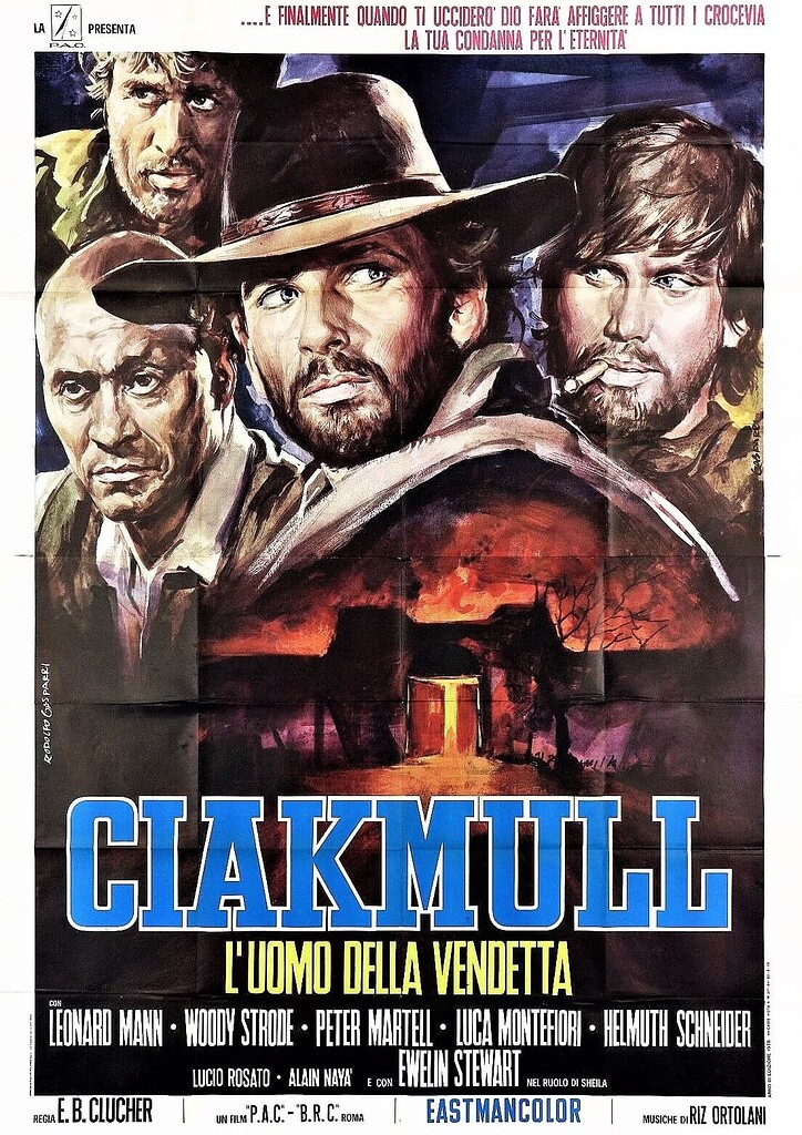 The Unholy Four / Ciakmull, l’uomo della vendetta (Enzo Barboni, 1970 ...