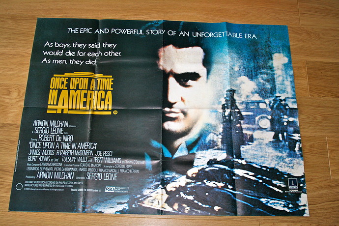 Once Upon a Time in America - UK Quad
