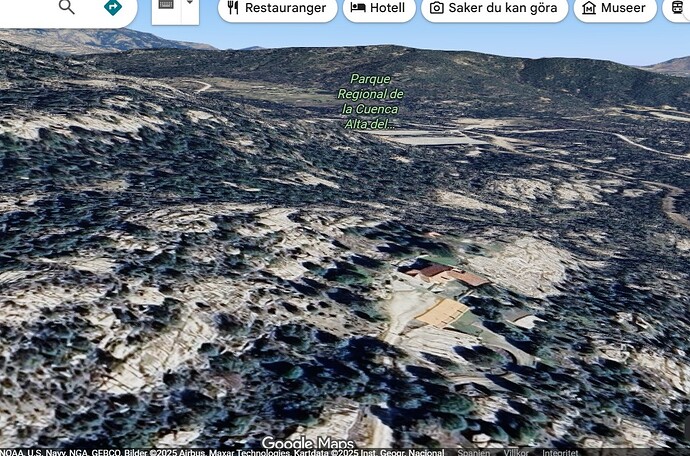 Logans hus b med berg i bakgrunden men google 3d