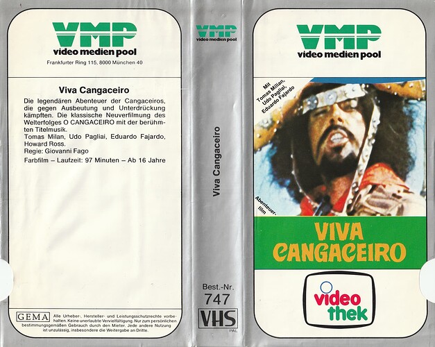 Viva Cangaceiro VMP komplett