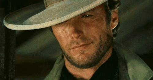 Clint Eastwood The Man With No Name Tumblr Ugly Dude - LowGif